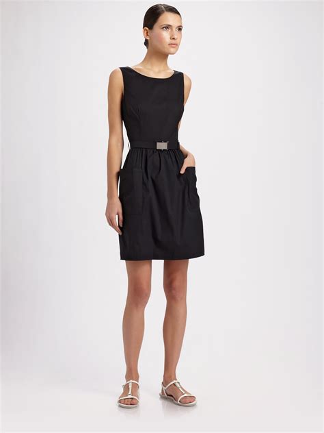 prada black dress ebay|Prada black dress sleeveless.